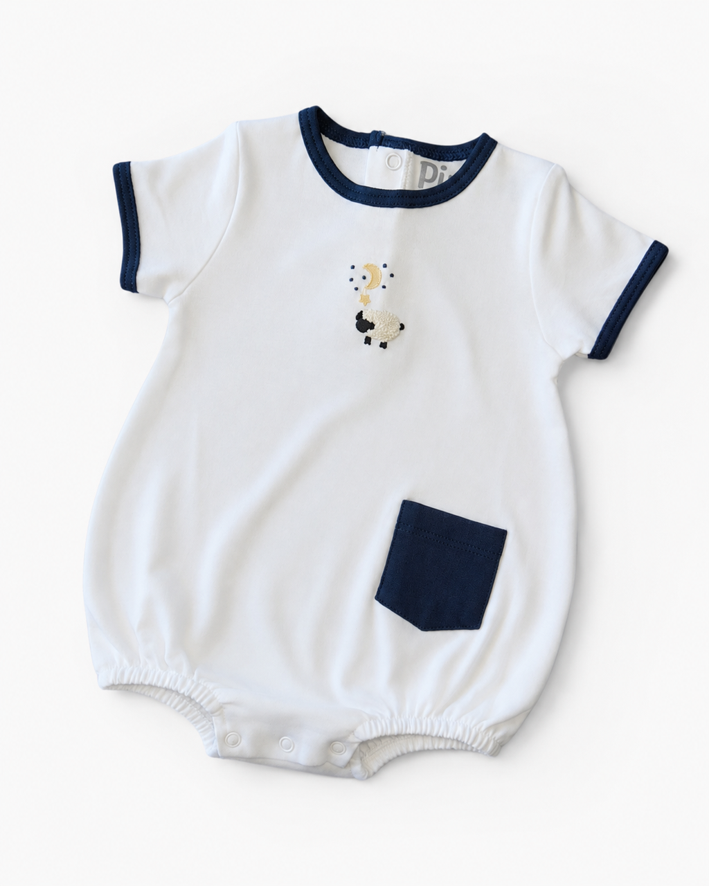 Enterito Corto Bombacho Azul Marino – Colección Ovejitas Pimún