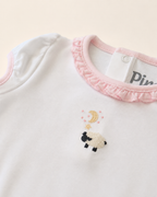 Enterito Corto Bombacho Rosa Delicado – Colección Ovejitas Pimún