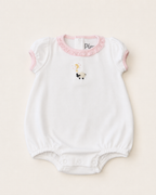 Enterito Corto Bombacho Rosa Delicado – Colección Ovejitas Pimún