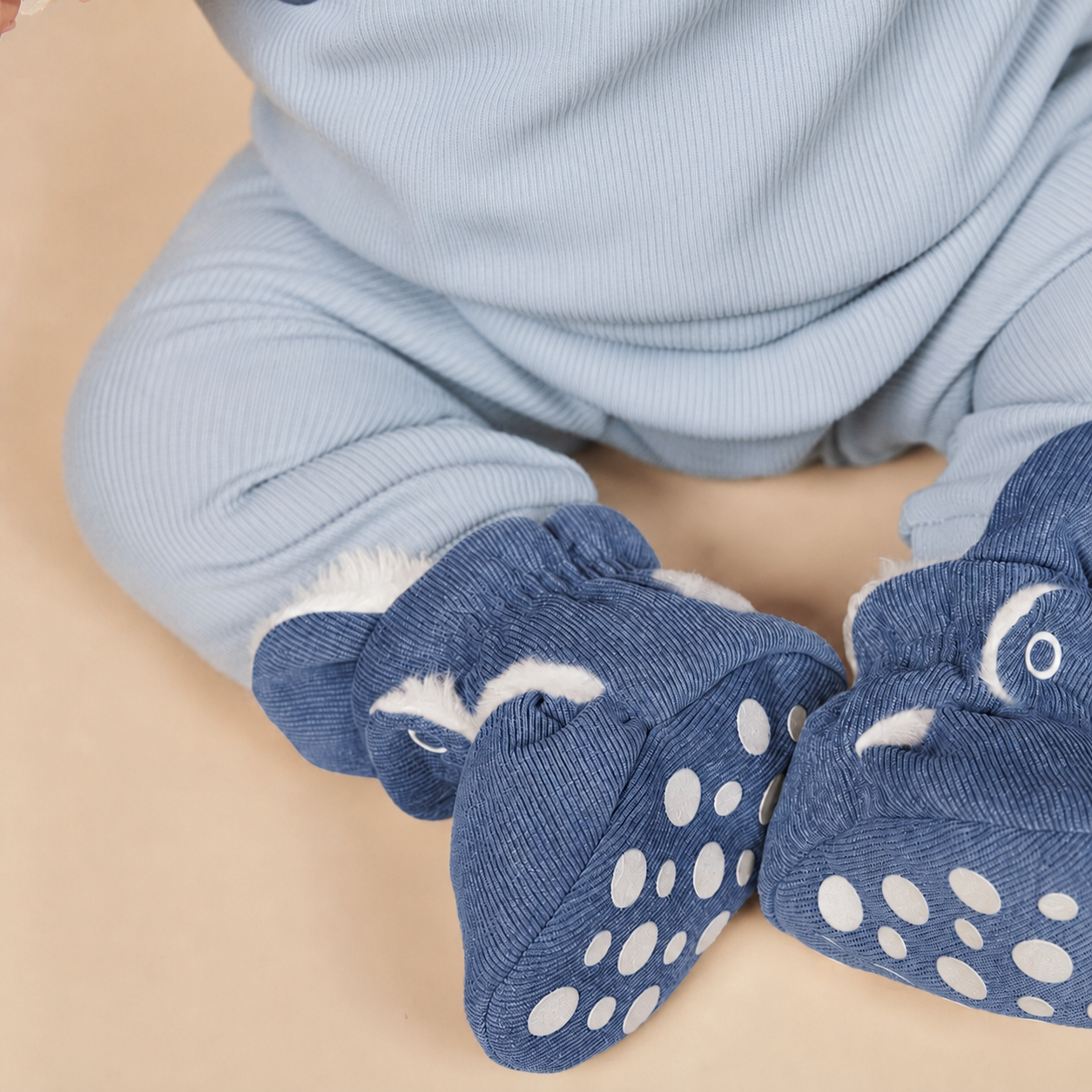 Gabuchas Corderoy / Peluche Azul – Colección Pimún